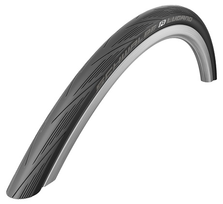 Opona rowerowa Schwalbe Lugano II 700x28C Drutowana