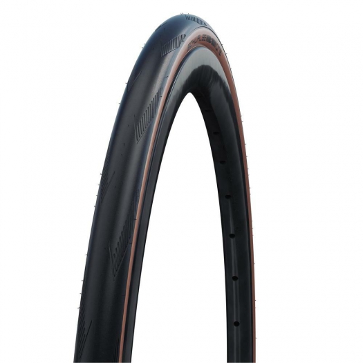 Opona rowerowa Schwalbe One TLE 28x1.20 Czarno - brązowa