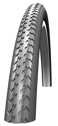 Opona rowerowa Schwalbe Hs127 24x1 3/8 Szara