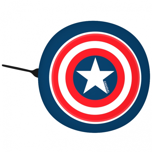 Dzwonek do roweru retro 6cm Captain America