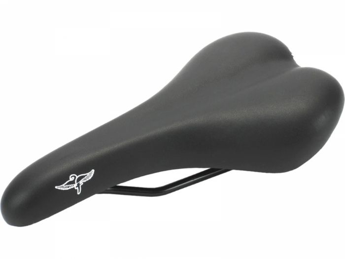 Siodełko rowerowe Fairdale Saddle Archer/Cruiser, czarne