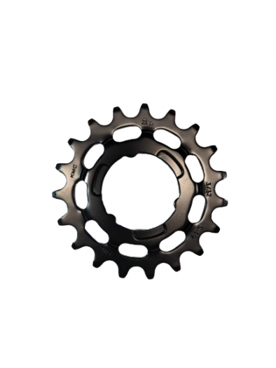 Zębatka do roweru z piastą KMC Shimano 19t czarna