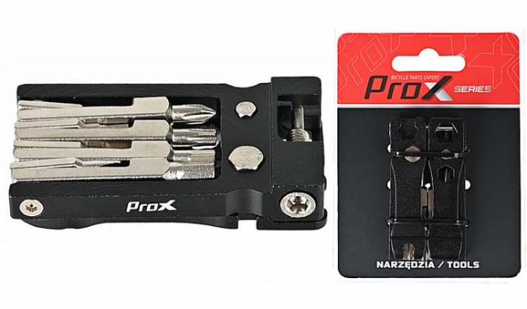 Multitool Prox 20-funkcyjny ze skuwaczem TL-09 składany, czarny