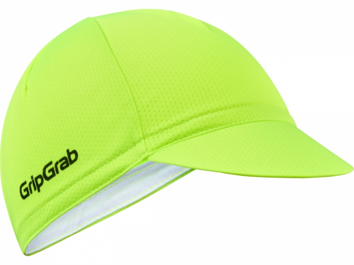 Czapka z daszkiem GripGrab Lightweight Summer S/M, żółta