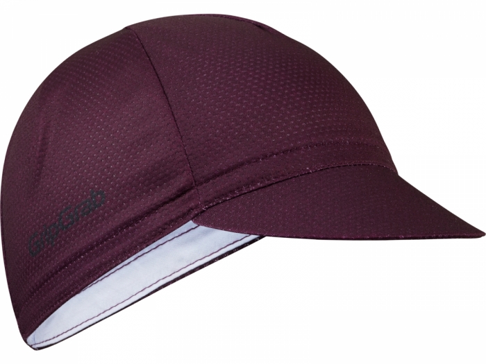 Czapka z daszkiem GripGrab Lightweight Summer S/M, ciemno-czerwona