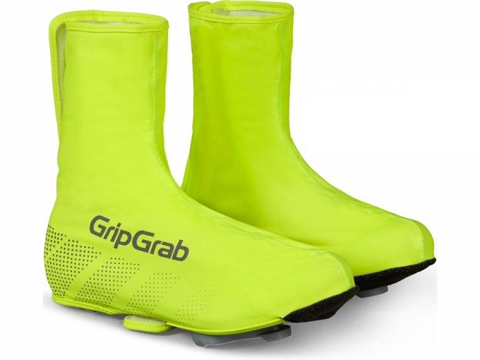 Pokrowce na buty GripGrab Ride Hi-Vis Waterproof Road S, żółte