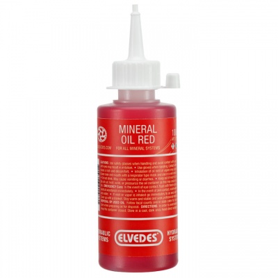 Olej mineralny Elvedes 100ml czerwony