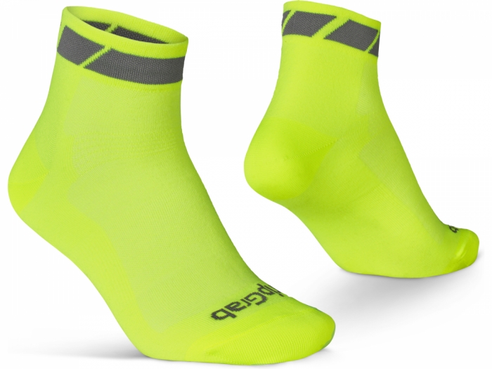 Skarpetki kolarskie GripGrab Classic Low Cut S, żółte