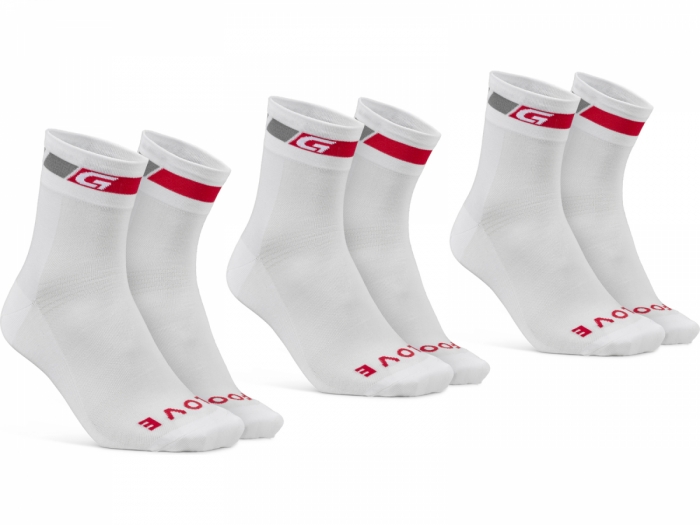 3-Pack skarpetek GripGrab Classic Regular Cut Summer rozm. 38-41