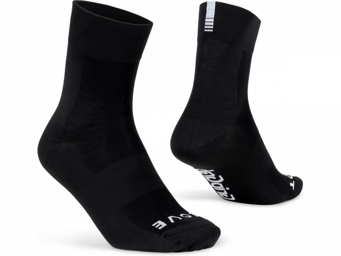 Skarpetki rowerowe GripGrab SL Regular Cut Summer Socks M, czarne