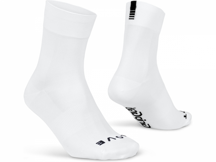 Skarpetki kolarskie GripGrab SL Regular Cut Summer Socks S, białe