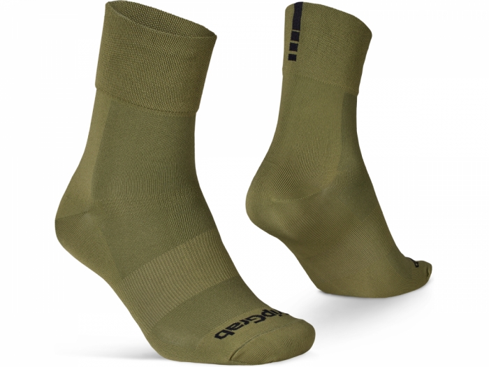 Skarpetki rowerowe GripGrab SL Regular Cut Summer Socks S, zielone