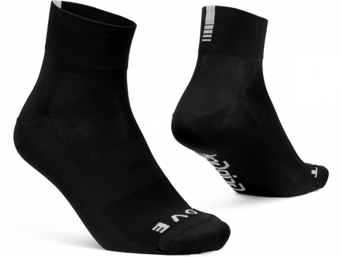Skarpetki rowerowe GripGrab SL Short Summer Socks L, czarne