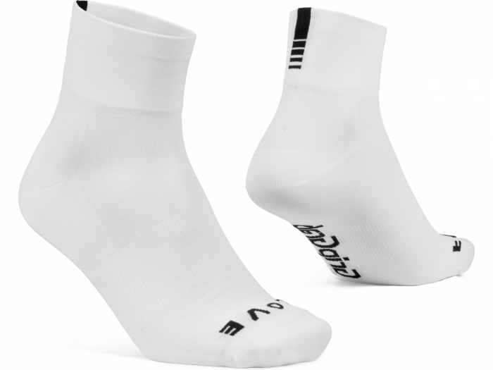 Skarpetki rowerowe GripGrab SL Short Summer Socks M, białe