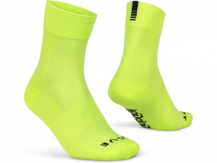 Skarpetki kolarskie GripGrab Lightweight SL Short L, żółte