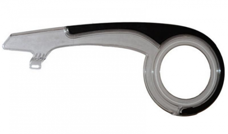Osłona łańcucha 28" Jaguar przezroczysto/czarna 42z 2szt