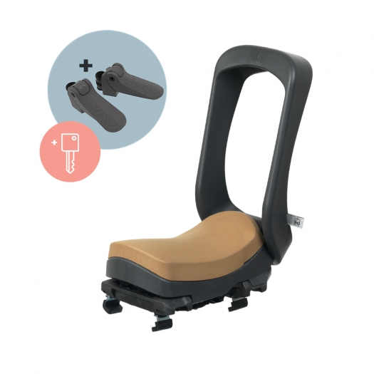 Fotelik rowerowy Urban iki Junior na bagażnik 35kg