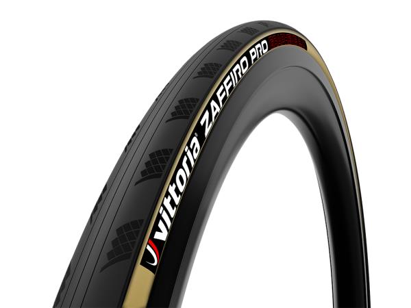 Opona Vittoria Zaffiro Pro V G2.0 700x25C czarno-brązowa zwijana