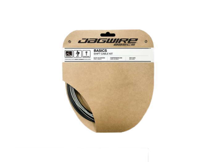 Linki przerzutki z pancerzem Jagwire Basic czarny
