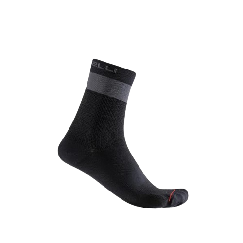 Skarpetki kolarskie Castelli Prologo Lite 15 black/dark gray L/XL