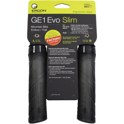 Chwyty rowerowe Ergon GE1 Evo Factory slim frozen czarne