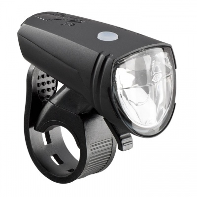 Lampka rowerowa przednia Axa  Greenline 15 LUX czarna