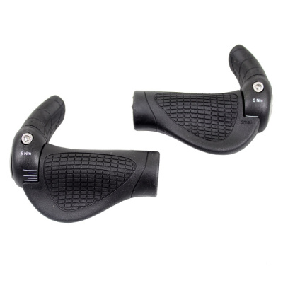Chwyty rowerowe Ergon GP2 S Gripshift Comfort czarne