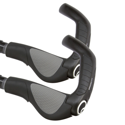 Chwyty rowerowe Ergon GP5 S czarno-szare