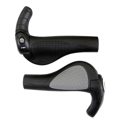 Chwyty rowerowe gripy  Ergon GP2 S czarno/szare