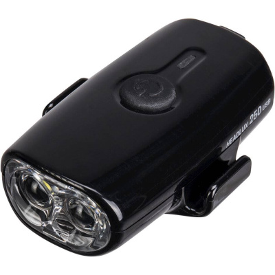 Lampka na kask Topeak Headlux 250 LED bateria USB czarna
