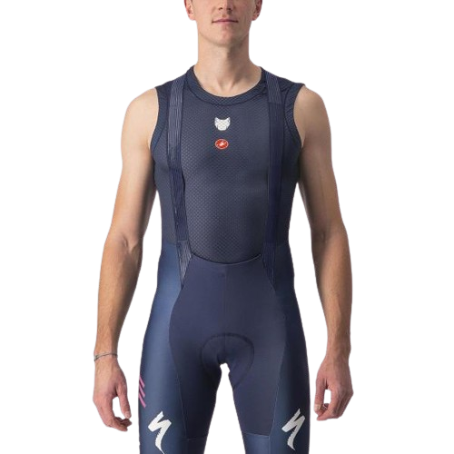 Podkoszulek kolarski bez rękawów Castelli Pro Mesh Team belgian blue XL