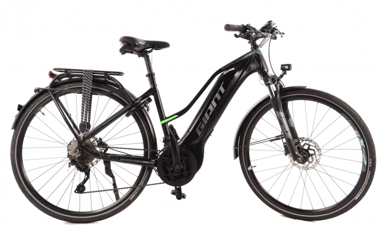 Rower elektryczny damski Giant Explore 49 cm Yamaha