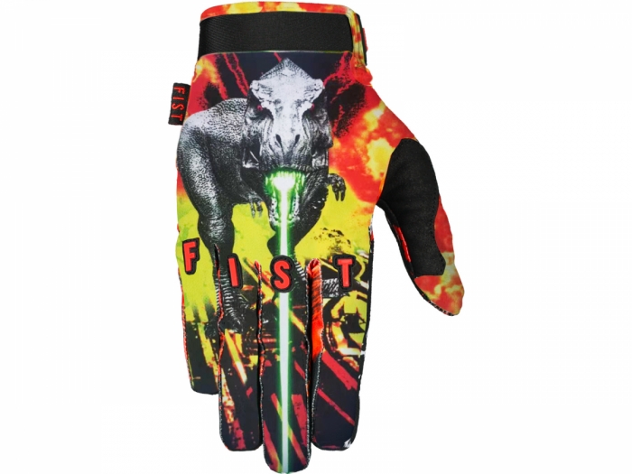 Rękawiczki rowerowe FIST T-REX L zielone