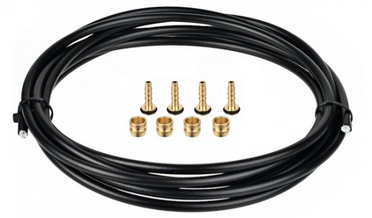 Pancerz hydrauliczny zestaw Prox Tektro czarny 3m (baryłka, wkład)