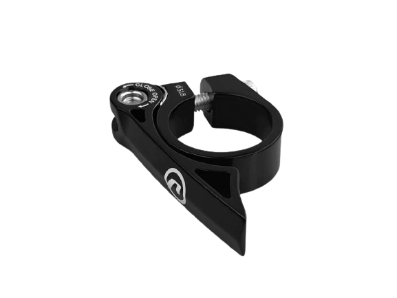 Obejma z zaciskiem Accent 34.9mm, czarna