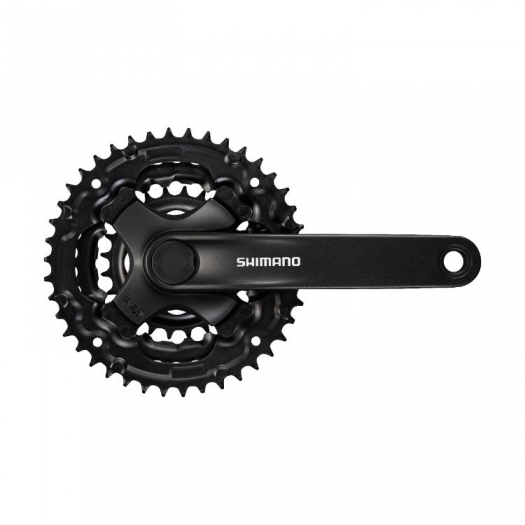 Mechanizm korbowy Shimano 6/7/8 RZ TY301 48/38/28 170mm bez osłony - E