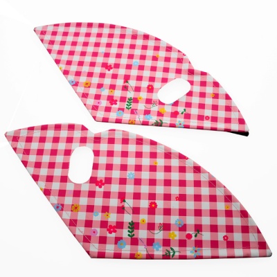 Osłony tylnego koła Lief 24'' fuchsia krata