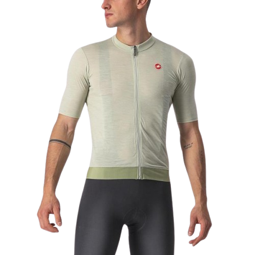 Koszulka kolarska Castelli Essenza desert green L
