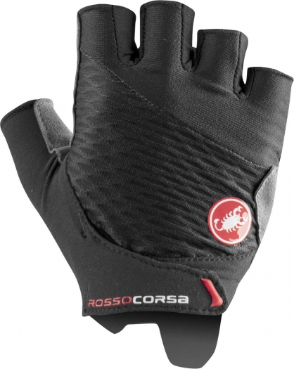 Rękawiczki kolarskie Rosso Corsa 2 W damskie czarne M