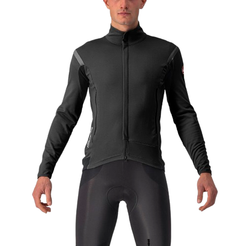Kurtka kolarska Castelli Perfetto RoS 2, light black/black reflex, r. L