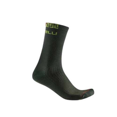 Skarpetki kolarskie Castelli Bandito Merino 18 deep green S/M