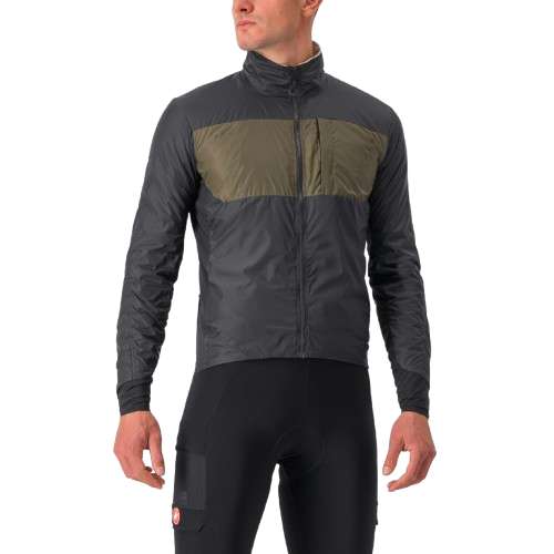 Kurtka kolarska Castelli Unlimited Puffy, black/tarmac, r. XXL