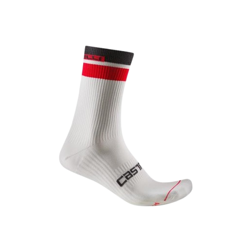 Skarpetki kolarskie Castelli Gara Thermal 18 białe L/XL