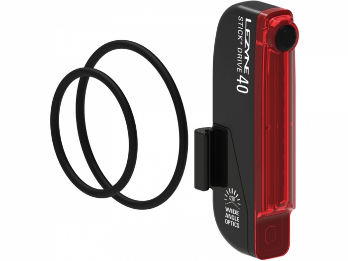 Lampka tylna rowerowa Lezyne Stick+ Drive 40lm 
