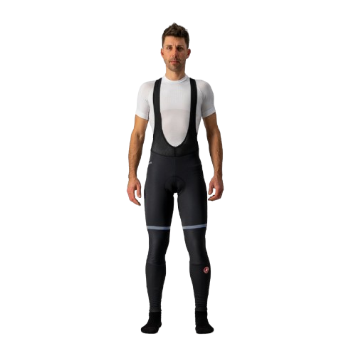 Spodnie kolarskie Castelli Polare 3 czarne, rozmiar XL