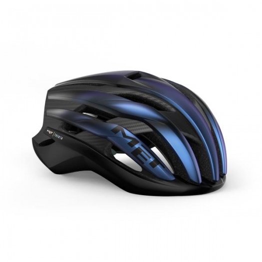 Kask rowerowy Met Trenta 3K Carbon MIPS M blue iridescent