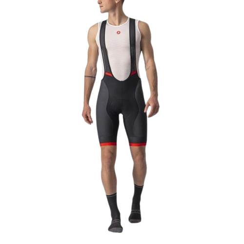Spodenki kolarskie Castelli Competizione Kit black/red M