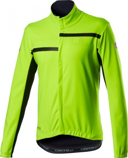 Kurtka kolarska Castelli Transition 2 żółta fluo XXL