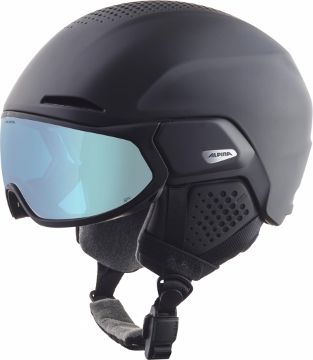 Kask zimowy Alpina Oro Qv mips black matt 55-59cm