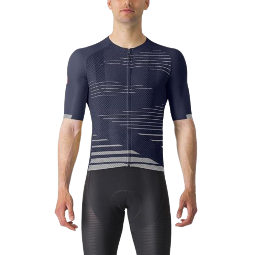 Koszulka kolarska Castelli Climber's 4.0 belgian blue/silver gray XL